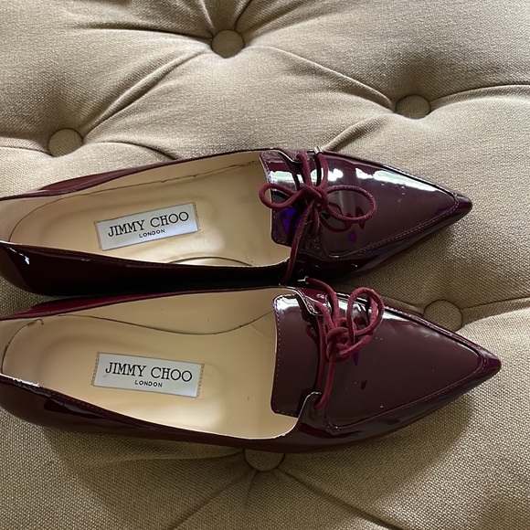 JIMMY CHOO shoes luxury designer beautiful size 7.5 - Picture 3 of 12